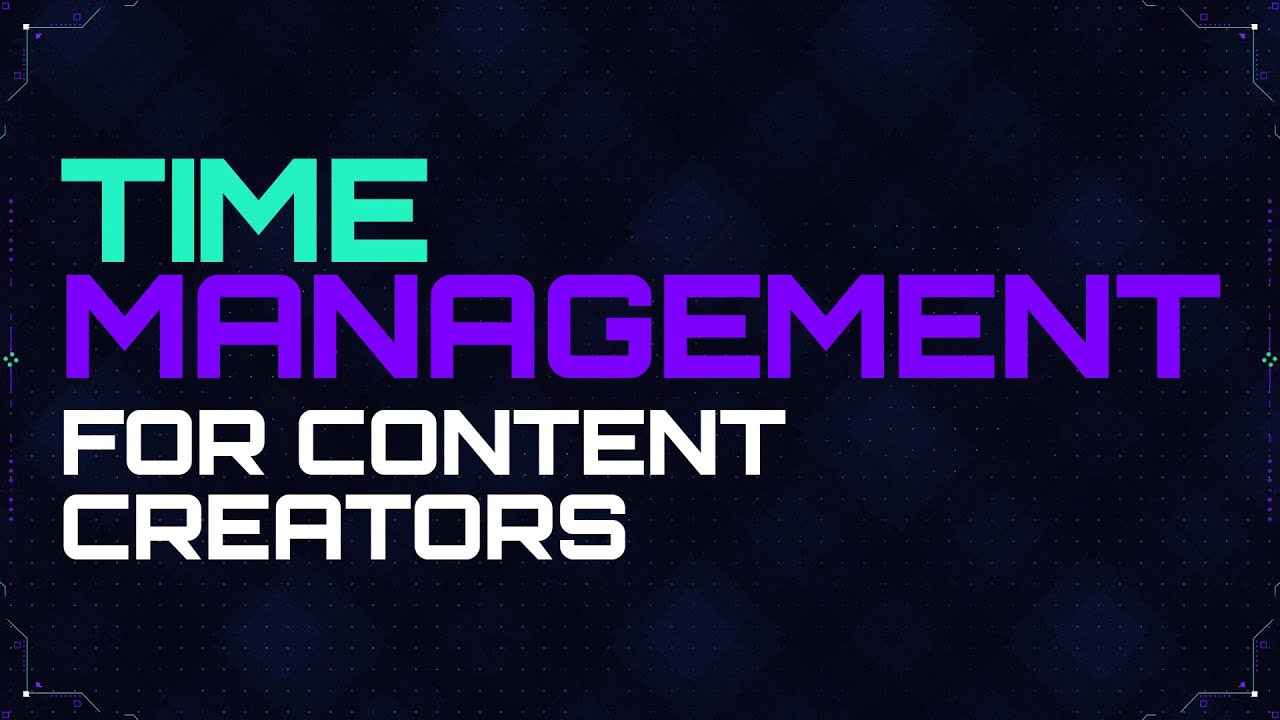 Mitch Canter - Time Management for Content Creators